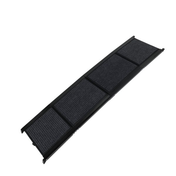 Foldable Dog Car Ramp for Large Dogs - Black - Image 7